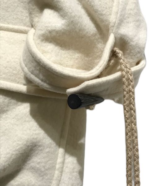 SUGARHILL（シュガーヒル）SUGARHILL (シュガーヒル) Corded Duffle Coat ホワイトの古着・服飾アイテム