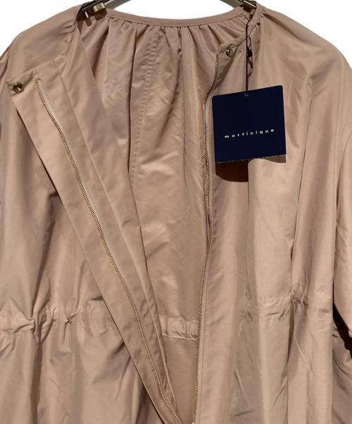 martinique（マルティニーク）martinique (マルティニーク) タフタギャザーブルゾン ピンク サイズ:2 未使用品の古着・服飾アイテム