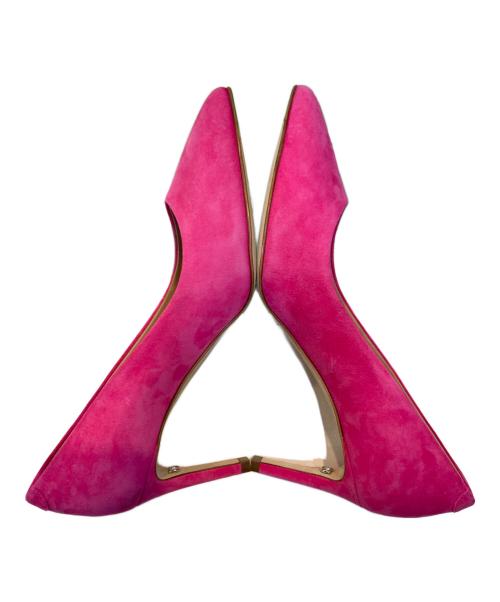 Salvatore Ferragamo（サルヴァトーレ フェラガモ）Salvatore Ferragamo (サルヴァトーレ フェラガモ) ILARY 70ポインテッドトゥパンプス ピンク サイズ:5 1/2の古着・服飾アイテム