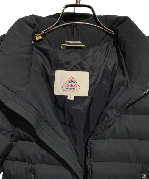 Pyrenex（ピレネックス）Pyrenex (ピレネックス) SPOUTNIC SOFTフードダウンジャケット ネイビー サイズ:38の古着・服飾アイテム