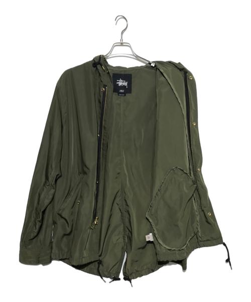 stussy（ステューシー）stussy (ステューシー) マウンテンパーカー カーキ サイズ:Lの古着・服飾アイテム