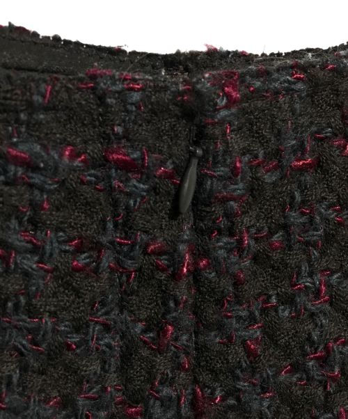 PRADA（プラダ）PRADA (プラダ) ウールミニスカート ブラウン サイズ:38の古着・服飾アイテム