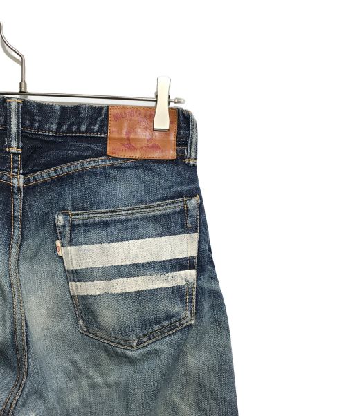 MOMOTARO JEANS（桃太郎ジーンズ）MOMOTARO JEANS (桃太郎ジーンズ) 1005SP/出陣ミドルストレートデニム インディゴ サイズ:size76cm w30の古着・服飾アイテム