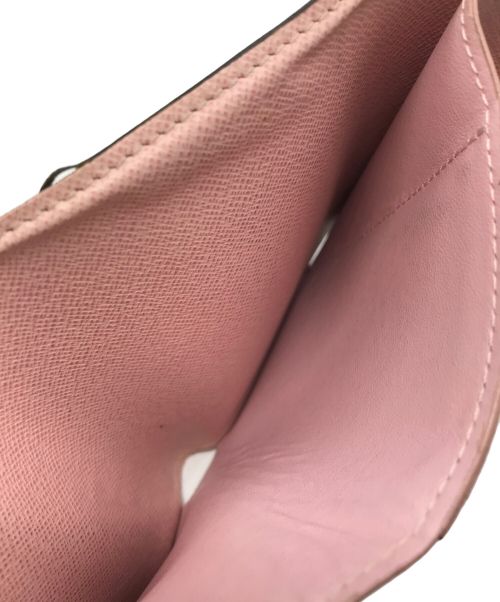 LOUIS VUITTON（ルイ ヴィトン）LOUIS VUITTON (ルイ ヴィトン) ポルトフォイユヴィクトリーヌウォレット ブラウン×ピンクの古着・服飾アイテム