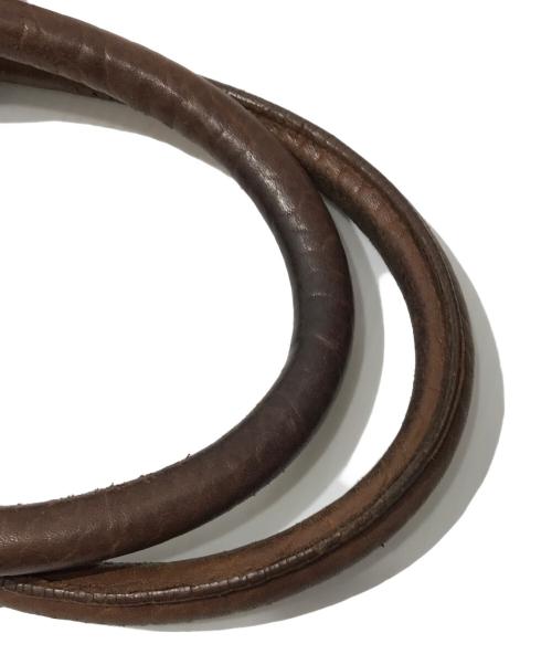 Yves Saint Laurent（イヴサンローラン）Yves Saint Laurent (イヴサンローラン) Yロゴレザーボストンバッグ ブラウンの古着・服飾アイテム