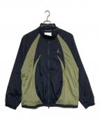 JORDANジョーダン）の古着「M J SPRT JAM WARM UP JACKET」｜ブラック×グリーン