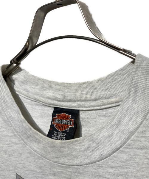 HARLEY-DAVIDSON（ハーレーダビッドソン）HARLEY-DAVIDSON (ハーレーダビッドソン) プリントTシャツ グレー サイズ:Lの古着・服飾アイテム