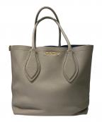 MIU MIUミュウミュウ）の古着「リバーシブルレザートートバッグ」｜グレー