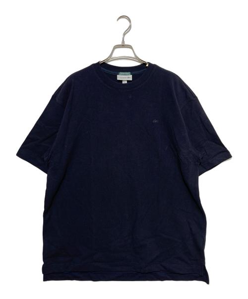 LACOSTE（ラコステ）LACOSTE (ラコステ) 鹿の子Tシャツ ネイビー サイズ:４ 未使用品の古着・服飾アイテム
