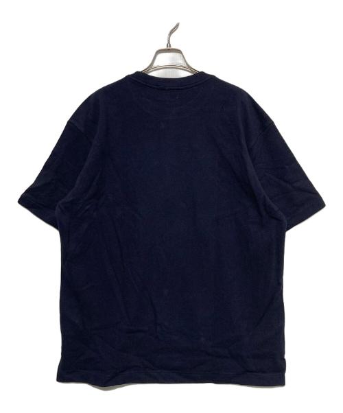 LACOSTE（ラコステ）LACOSTE (ラコステ) 鹿の子Tシャツ ネイビー サイズ:４ 未使用品の古着・服飾アイテム