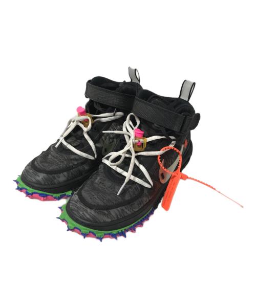 NIKE（ナイキ）NIKE (ナイキ) OFFWHITE (オフホワイト) AIR FORCE 1 MID SP ブラック サイズ:25の古着・服飾アイテム