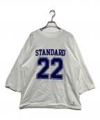 STANDARD CALIFORNIAスタンダードカリフォルニア）の古着「SD HEAV YWEIGHT FOOTBALL LOGO T」｜ホワイト