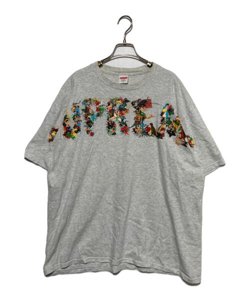 SUPREME（シュプリーム）SUPREME (シュプリーム) Animal Kingdom S/S Top グレー サイズ:XLの古着・服飾アイテム
