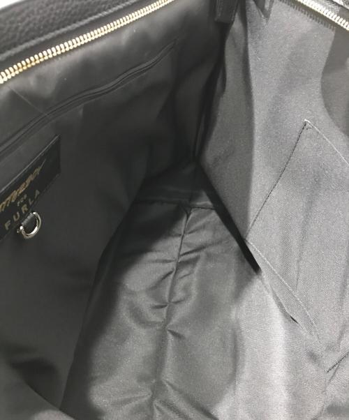 FURLA（フルラ）FURLA (フルラ) LETTERBOY Giove トートバッグ L ブラックの古着・服飾アイテム