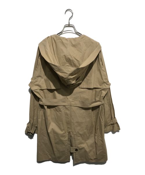 FACETASM（ファセッタズム）FACETASM (ファセッタズム) フーデットトレンチプルオーバーコート ベージュ サイズ:00の古着・服飾アイテム