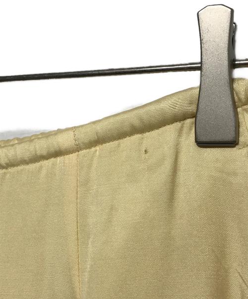 ETRE TOKYO（エトレトウキョウ）ETRE TOKYO (エトレトウキョウ) スムースリラクシーワイドパンツ イエロー サイズ:Ｍの古着・服飾アイテム