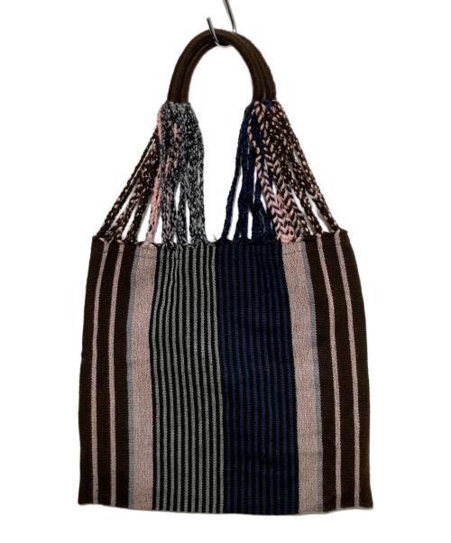 MARNI（マルニ）MARNI (マルニ) ハンモックトートバッグ ブラウンの古着・服飾アイテム