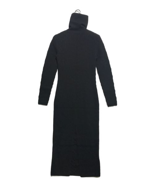 COACH（コーチ）COACH (コーチ) シグネチャー ニット タートルネック ドレス ブラック サイズ:XSの古着・服飾アイテム