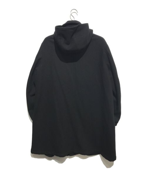 DRIES VAN NOTEN（ドリスヴァンノッテン）DRIES VAN NOTEN (ドリスヴァンノッテン) ライカ期 ウールフーデットコート ブラック サイズ:Mの古着・服飾アイテム