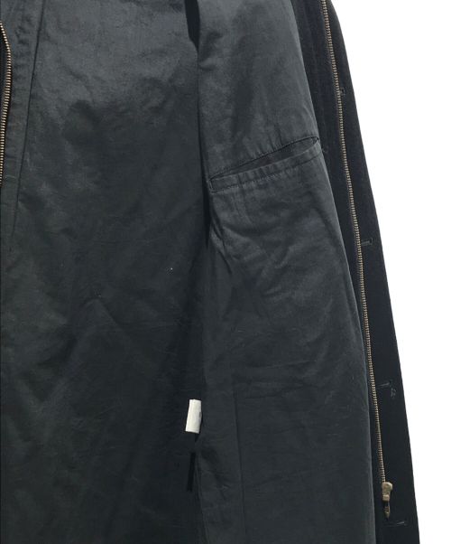 DRIES VAN NOTEN（ドリスヴァンノッテン）DRIES VAN NOTEN (ドリスヴァンノッテン) ライカ期 ウールフーデットコート ブラック サイズ:Mの古着・服飾アイテム