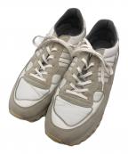 ZDAゼットディエー）の古着「Marathonローカットスニーカー」｜ベージュ×ホワイト