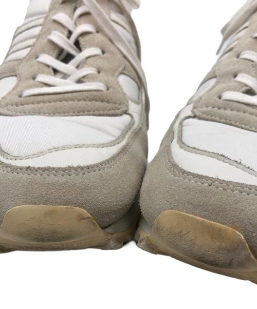 ZDA（ゼットディエー）ZDA (ゼットディエー) Marathonローカットスニーカー ベージュ×ホワイト サイズ:43の古着・服飾アイテム