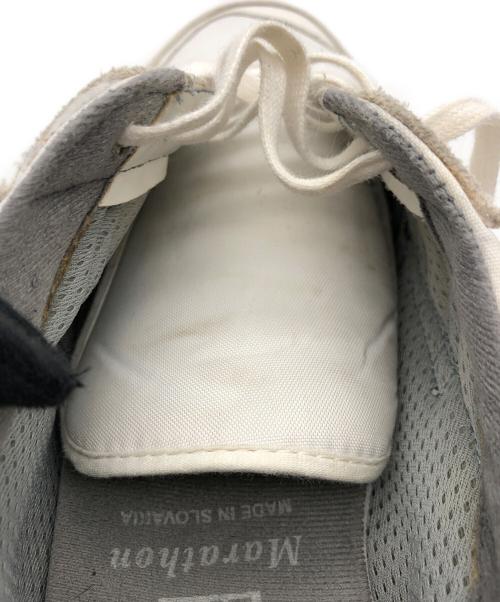 ZDA（ゼットディエー）ZDA (ゼットディエー) Marathonローカットスニーカー ベージュ×ホワイト サイズ:43の古着・服飾アイテム