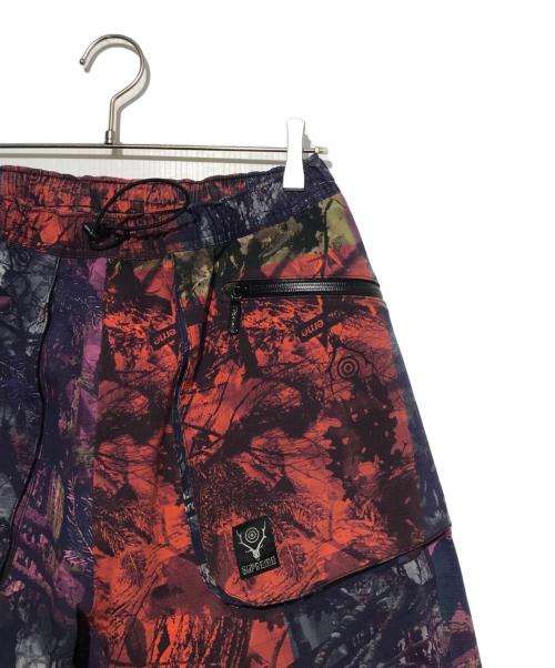 SUPREME（シュプリーム）Supreme (シュプリーム) south2 west8 (サウスツー ウエストエイト) River Trek Pant パープル×レッド サイズ:Ｓの古着・服飾アイテム