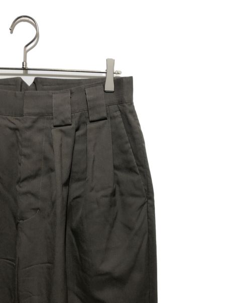 stein（シュタイン）stein (シュタイン) DOUBLE WIDE TROUSERS グレー サイズ:Mの古着・服飾アイテム