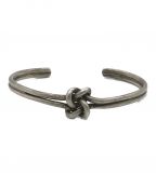 GUCCIグッチ）の古着「シルバーノットバングル」