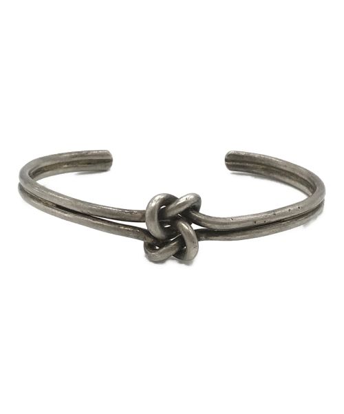 GUCCI（グッチ）GUCCI (グッチ) シルバーノットバングルの古着・服飾アイテム