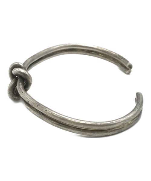 GUCCI（グッチ）GUCCI (グッチ) シルバーノットバングルの古着・服飾アイテム