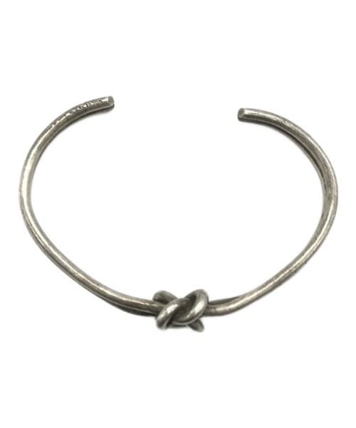 GUCCI（グッチ）GUCCI (グッチ) シルバーノットバングルの古着・服飾アイテム