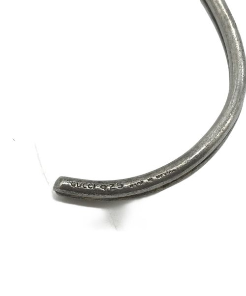 GUCCI（グッチ）GUCCI (グッチ) シルバーノットバングルの古着・服飾アイテム