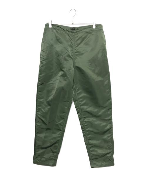 TOGA VIRILIS（トーガ ビリリース）TOGA VIRILIS (トーガ ビリリース) NYLON WIDE PANTS グリーン サイズ:44の古着・服飾アイテム