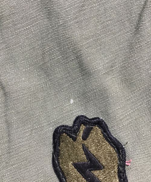 Rebuild by Needles（リビルドバイニードルス）Rebuild by Needles (リビルドバイニードルス) リメイクパッチワークカーゴパンツ グリーン サイズ:ＸＳの古着・服飾アイテム