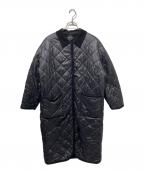 mizuiro-indミズイロインド）の古着「裏ボアキルティングコート」｜ブラック