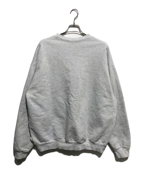 LOS ANGELES APPAREL（ロサンゼルスアパレル）LOS ANGELES APPAREL (ロサンゼルスアパレル) SSZ (エスエスズィー) A.H (エーエイチ) クルーネックスウェット グレー サイズ:2XLの古着・服飾アイテム