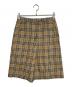 Burberry's（バーバリーズ）の古着「チェックハーフパンツ」｜ブラウン