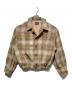 PENDLETON（ペンドルトン）の古着「CHECK BLOUSON」｜ベージュ