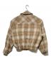 PENDLETON (ペンドルトン) M TO R (ムウトアール) CHECK BLOUSON ベージュ サイズ:Ｌ：8000円