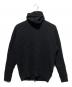 1piu1uguale3 relax (ウノピゥウノウグァーレトレ リラックス) ニットジップパーカー ブラック サイズ:S：8000円