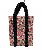 ATAOアタオ）の古着「トートバッグ」｜ピンク×ブラック