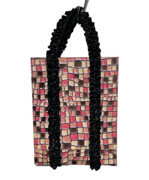 ATAO（アタオ）ATAO (アタオ) トートバッグ ピンク×ブラック 未使用品の古着・服飾アイテム