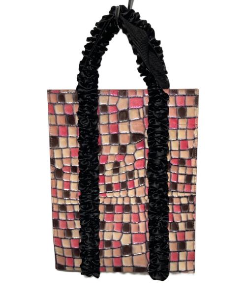 ATAO（アタオ）ATAO (アタオ) トートバッグ ピンク×ブラック 未使用品の古着・服飾アイテム