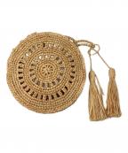 MAISON N.H PARISメゾン・エヌ・アッシュ・パリ）の古着「カゴショルダーバッグ」｜ベージュ