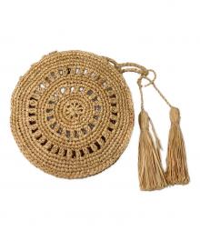 MAISON N.H PARIS（メゾン・エヌ・アッシュ・パリ）の古着「カゴショルダーバッグ」｜ベージュ