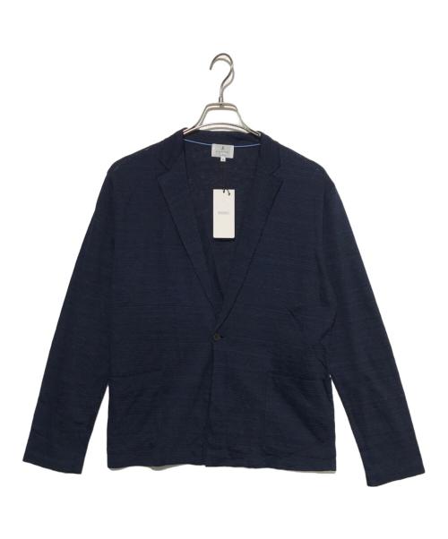 LANVIN en Bleu（ランバンオンブルー）LANVIN en Bleu (ランバンオンブルー) ジャケット ネイビー サイズ:48 未使用品の古着・服飾アイテム