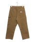 CarHartt (カーハート) シングルニーパンツ ブラウン サイズ:W30×L32：6000円