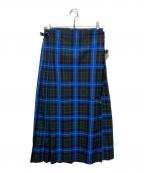 GLEN FYNE×SLOBE IENAグレンファイン×スローブ イエナ）の古着「別注プリーツスカート」｜ブルー